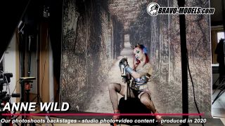 399 Backstage cosplay photo and video content photoshoot with model Anne Wild - Theme warriors girls