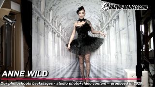 398 - Backstage studio cosplay Photoshoot Anne Wild - Ballerina