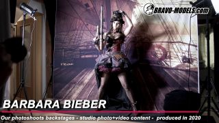 400 Backstage - Cosplay content photoshoot with Barbara Bieber theme Steampunk lady