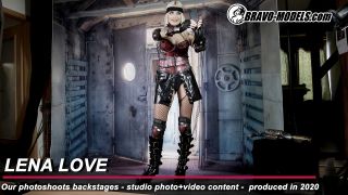 411 Backstage from cosplay Photoshoot with model Lena Love