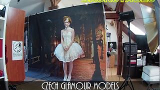 Jitka Prusova 01 - fashion  model - Backstages - TFP ART 2019 - Fantasy theme