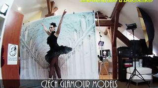 Anna Kafkova 02 - Balerina - fashion model - Backstages - TFP ART 2019 - Fantasy theme