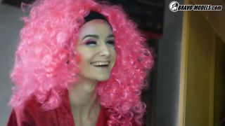 Makeup backstage video from Bravo Models Media - Cosplay 3DVR Theme Rainbow Unicorn